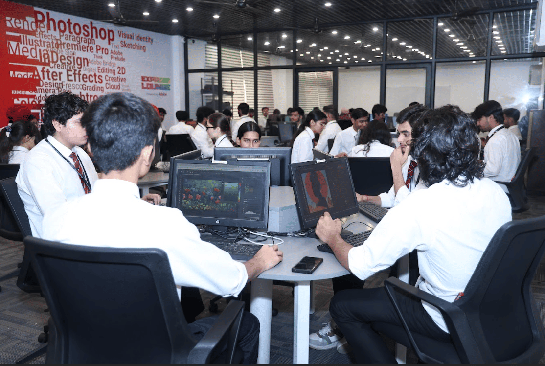 Chandigarh University Adobe Lab photo 1
